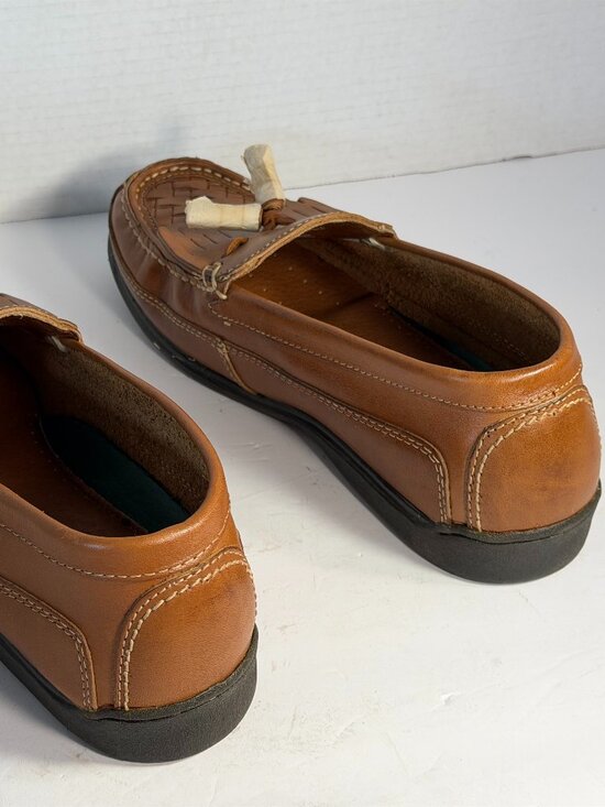 Men\'s size 10.5 Borelli  leather loafers main image 14